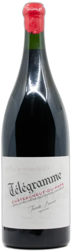 photo du vin Châteauneuf-du-Pape Télégramme Vignobles Brunier