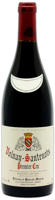 photo du vin Volnay-Santenots 1er Cru Domaine Matrot