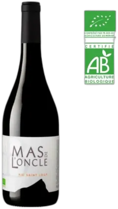 image du vin Mas de l’Oncle Pic Saint Loup
