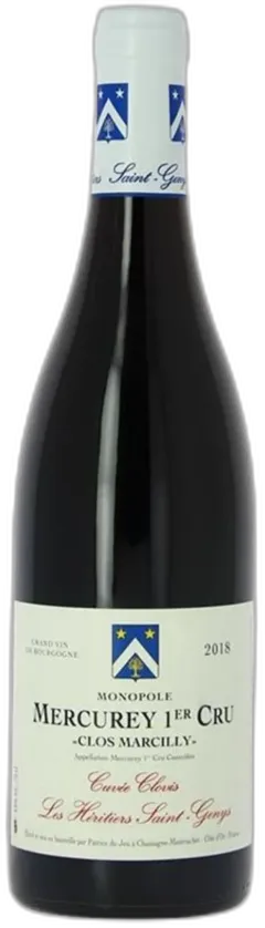 photos du vin Mercurey 1er Cru Clos Marcilly Héritiers Saint Genys