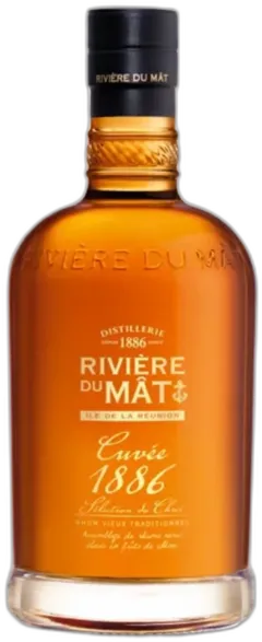 photo du vin Rivière du Mât Rhum Vieux de Mélasse de la Réunion "xo" Brun Giftbox