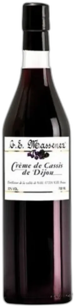 aperçu du vin Crême de Cassis de Dijon Maison Massenez