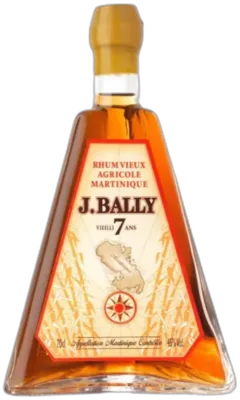 photo du vin J.Bally Agricole Vieux 12ans Etui