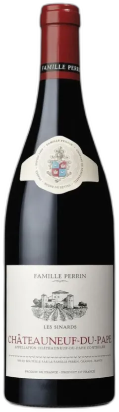 aperçu du vin Famille Perrin les Sinards Châteauneuf-du-Pape Rouge