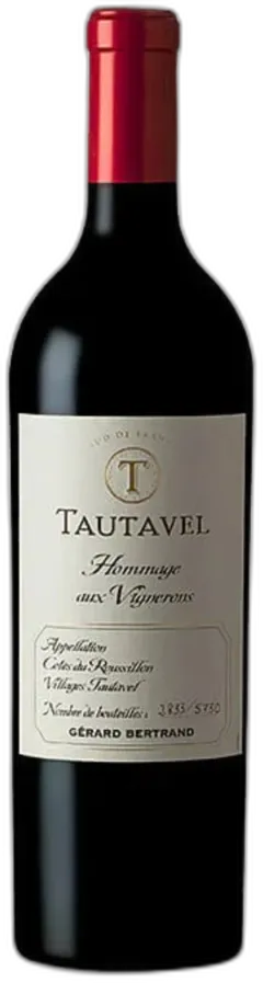 illustration du vin Tautavel Hommage Aux Vignerons Gérard Bertrand Côtes du Roussillon