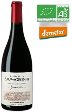 image du vin Château la Sauvageonne Grand Vin Terrasses du Larzac Gérard Bertrand