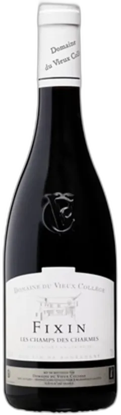 vue du vin Domaine du Vieux Collège Fixin Champ des Charmes Bourgogne