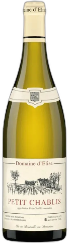 aperçu du vin Petit Chablis Aoc Domaine d’Elise