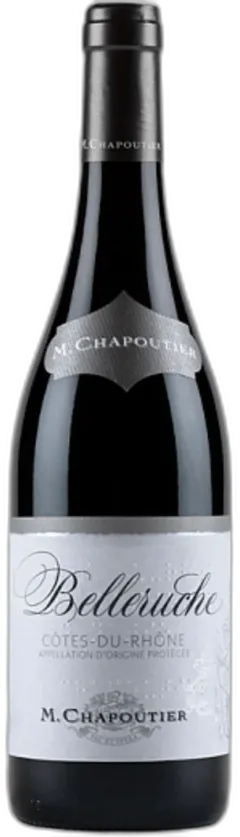 vue du vin m Chapoutier Belleruche Côtes du Rhone Rouge 2024