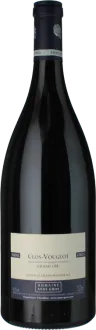 vue du vin Clos de Vougeot Grand Cru le Grand Maupertui Anne Gros