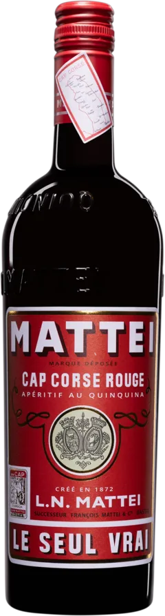 vue du vin L.N. Mattei Liqueur Apéritive "Cap Corse" Blanc