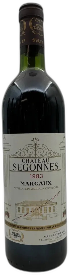 photo du vin Château Segonnes