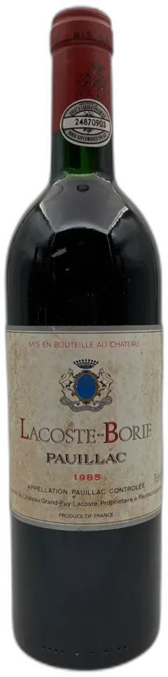 photo du vin Lacoste-Borie