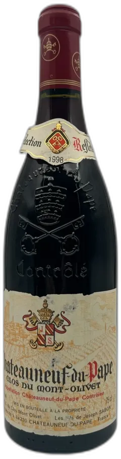 capture du vin Clos du Mont-Olivet
