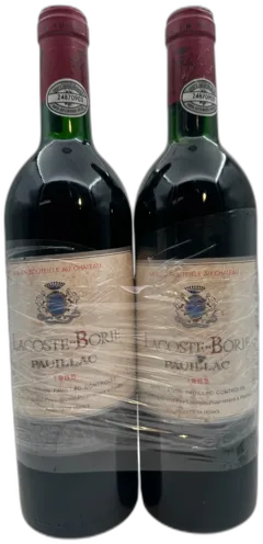 photo du vin Lacoste Borie