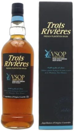 photo du vin Trois Rivières Rhum Vieux Agricole de Martinique "Vsop - Réserve Spéciale" Brun Giftbox