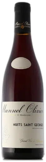 photo du vin Manuel Olivier Nuits Saint Georges