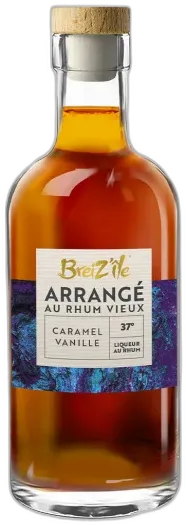 vue du vin Breiz'Île l'Arrangé au Vieux Caramel Vanille