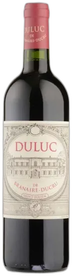 vue du vin Château Branaire Ducru 2010