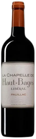 photo du vin Château Haut-Bages Libéral