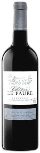 image du vin Château le Faure 2022 Rouge