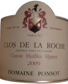 image du vin Domaine Ponsot Clos de la Roche Grand Cru 'Cuvee Vieilles Vignes'