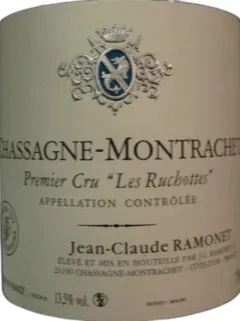 photo du vin Jean Claude Ramonet Chassagne Montrachet