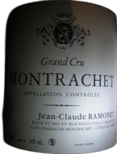 capture du vin Montrachet Grand Cru Ramonet