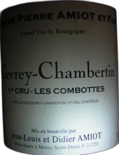 photo du vin Gevrey Chambertin 1er Cru les Combottes