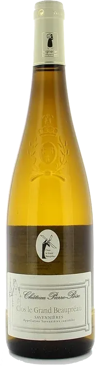 photo du vin Clos le Grand Beaupreau 2016 Château de Pierre Bise, Savennières