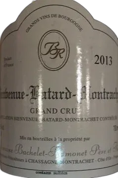 capture du vin Bienvenues-Bâtard-Montrachet Blanc