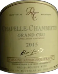 photo du vin Chapelle-Chambertin Grand Cru Rossignol-Trapet