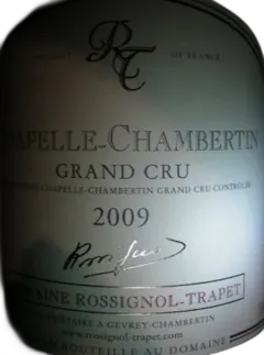 photo du vin Chapelle-Chambertin Grand Cru Rossignol-Trapet
