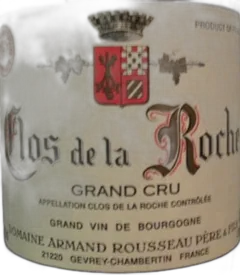 photo du vin Clos de la Roche Grand Cru Rousseau