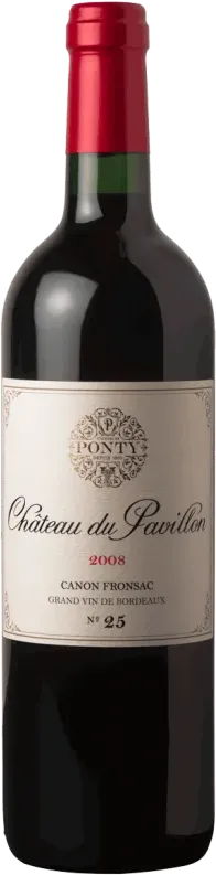 vue du vin Château du Pavillon 2015 Canon Fronsac, Double Magnum