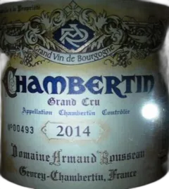 photo du vin Clos de Bèze Chambertin Grand Cru