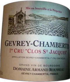 photo du vin Clos Saint-Jacques