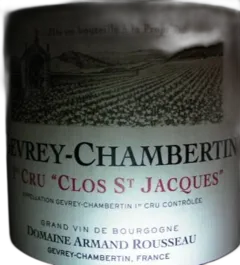 capture du vin Clos Saint-Jacques