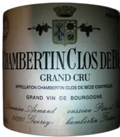 photo du vin Chambertin- Clos de Bèze Grand Cru Rousseau