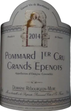 image du vin Pommard 1er Cru Grands Epenots Rebourgeon-Mure