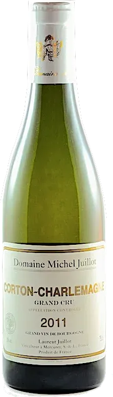 vue du vin Corton Charlemagne Grand Cru 2013 Blanc Michel Juillot