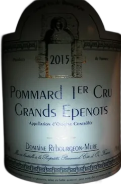 image du vin Pommard 1er Cru Grands Epenots Rebourgeon-Mure