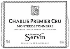 photo du vin Domaine Servin Chablis Premier Cru Montee de Tonnerre