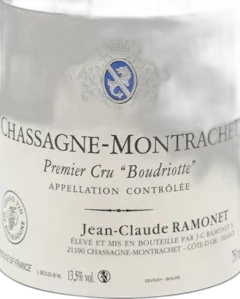 photo du vin Jean Claude Ramonet Chassagne Montrachet