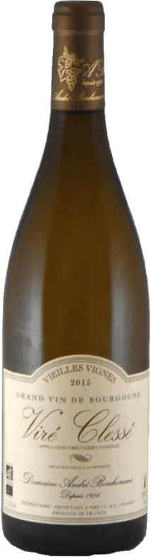 photo du vin Vieilles Vignes 1992 André Bonhomme, Viré-Clessé