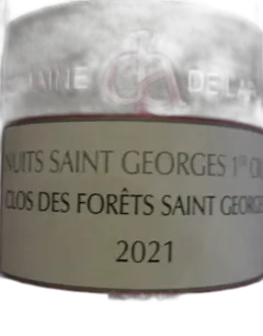 photo du vin Nuits-Saint-Georges 1er Cru Clos des Forets Saint-Georges