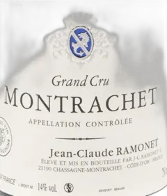 capture du vin Montrachet Grand Cru Ramonet