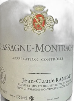 capture du vin Ramonet Chassagne Montrachet Rouge