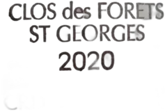 photo du vin Nuits-Saint-Georges 1er Cru Clos des Forets Saint-Georges