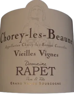 photo du vin Rapet Chorey les Beaune "Vieilles Vignes"